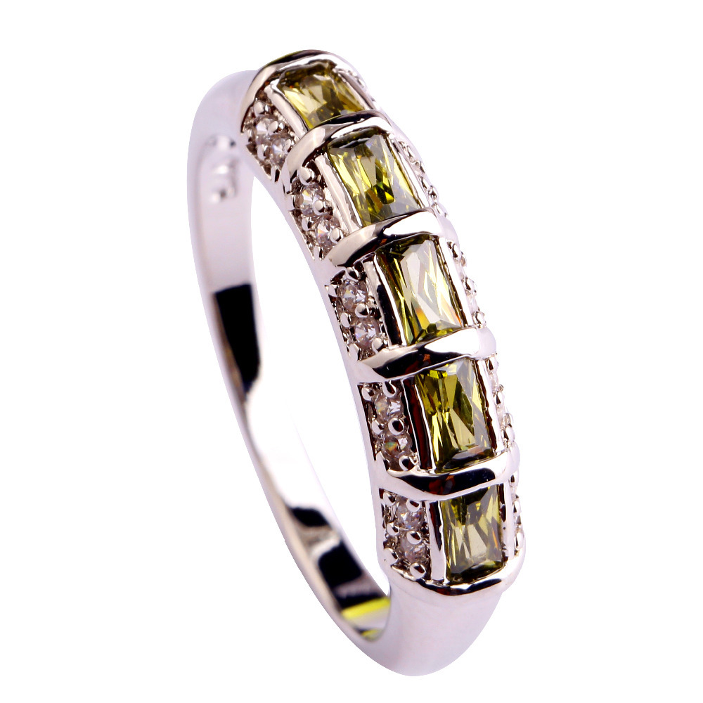 ?UniFangle   ø ׸ 丮Ʈ  м   7 8 9 10 11 12 / UniFangle gems Jewelry Olive Green Peridot handmade fashion Ring S